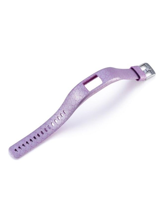 BGM For Garmin Integrated Silicone Strap Purple - Image 2