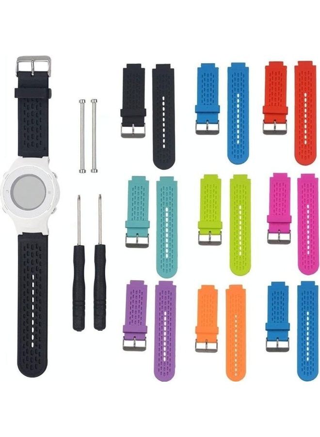 BGM Silicone Sport Wrist Strap For Garmin Approach S2/S4 Mint Green - Image 3