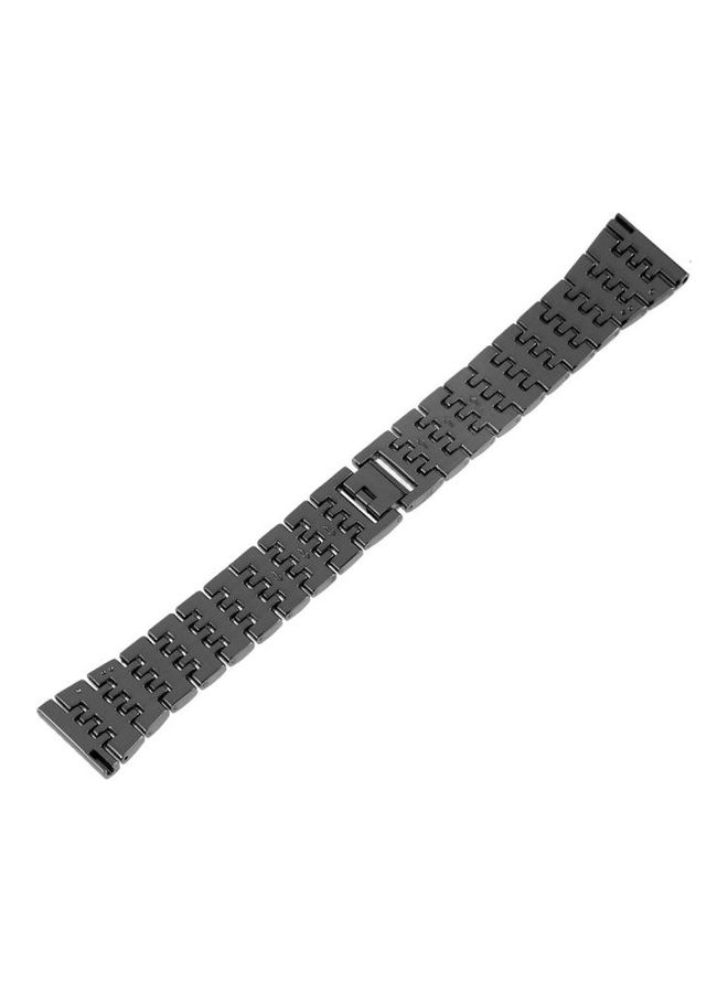 BGM Metal Wrist Strap Watch Band for Samsung Gear S3 Black - Image 3