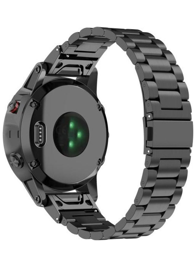 BGM Replacement Strap For Garmin Fenix 5/Forerunner935/Garmin Approach S60 black - Image 3