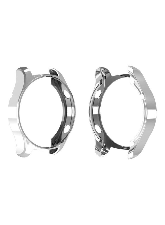 BGM For Huawei Watch 2 Pro Plating TPU Half Package Protective Shell Silver - Image 2