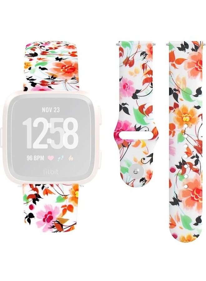 BGM Replacement Band For Fitbit Versa 2/Lite 22mm Birds And Flowers - Image 1