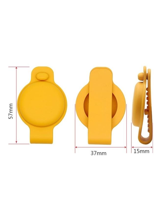 BGM - Silicone Shockproof Protective Cover Case for Apple AirTag Red - Image 1