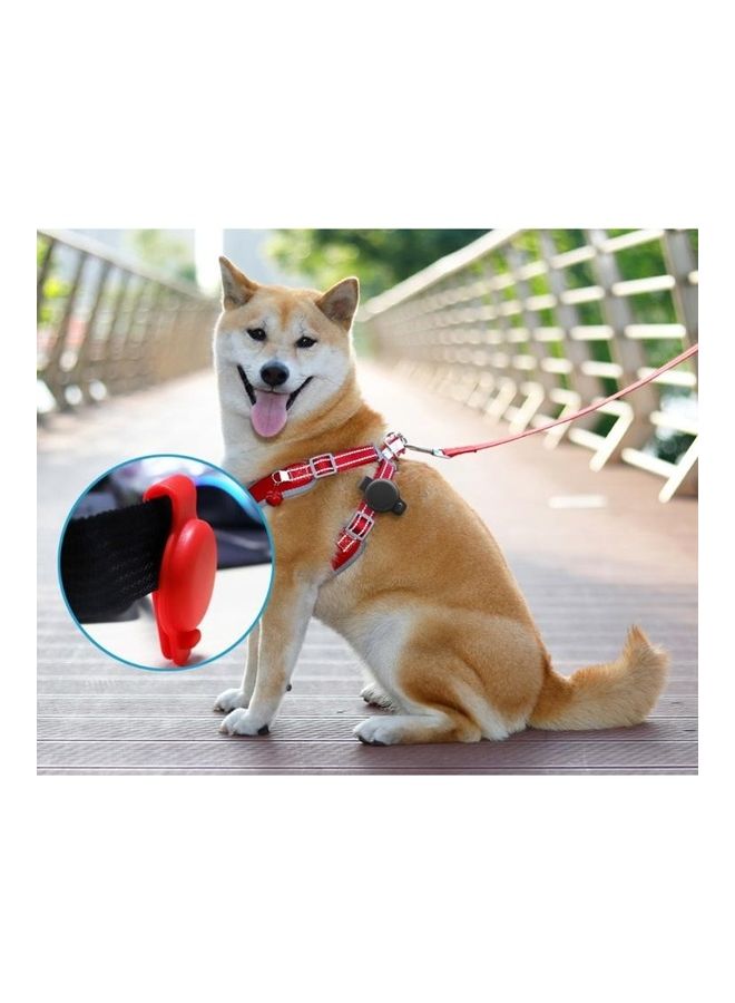 BGM - Silicone Shockproof Protective Cover Case for Apple AirTag Red - Image 1