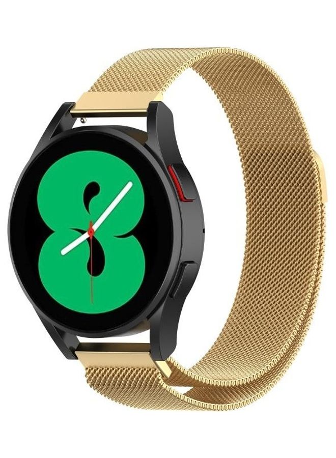 BGM Milanese Replacement Strap Watchband For Samsung Galaxy Watch4 40mm Gold  - Image 3
