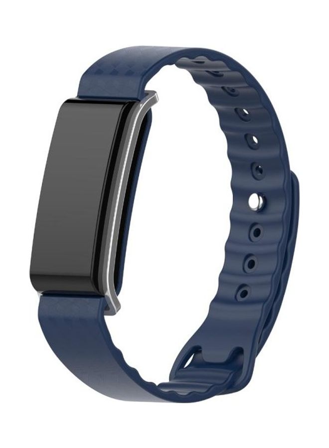 BGM Silicone Wrist Strap for Huawei Honor A2 Blue - Image 1