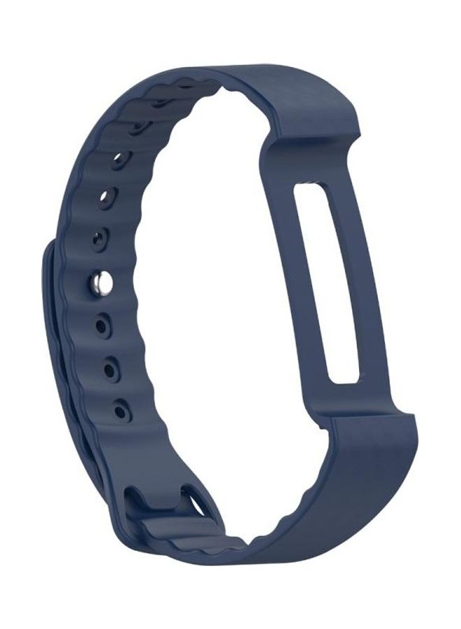 BGM Silicone Wrist Strap for Huawei Honor A2 Blue - Image 2