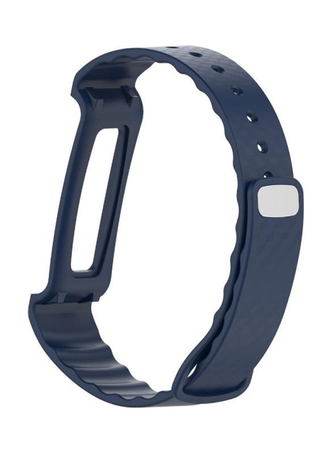 BGM Silicone Wrist Strap for Huawei Honor A2 Blue - Image 3