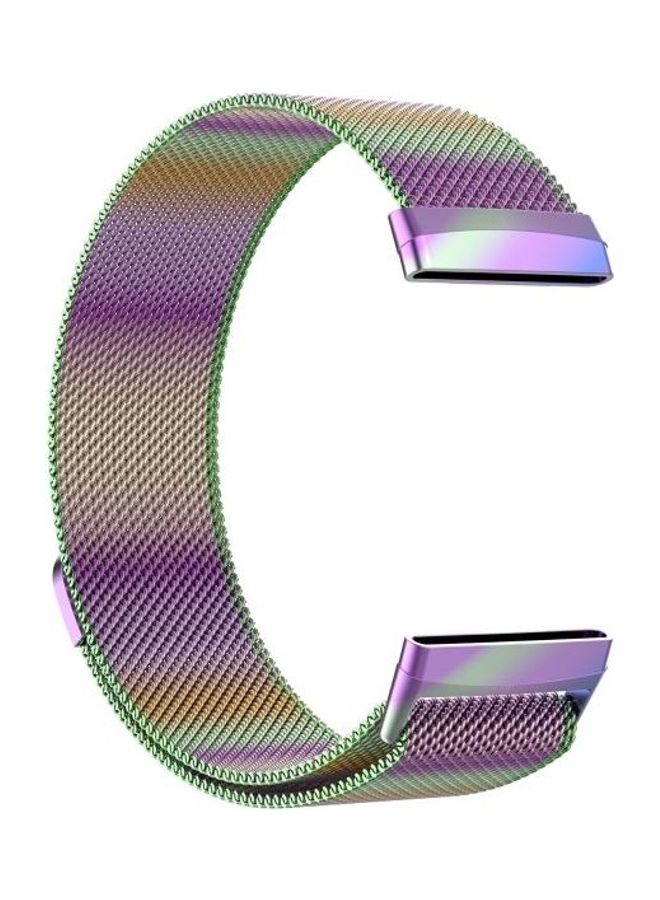 بي جي إم Magnetic Milano Replacement Strap For Fitbit Versa 3 Multicolour - Image 4