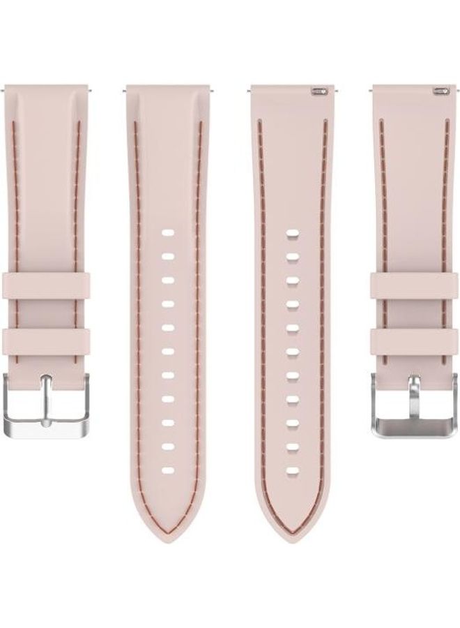 BGM Silicone Replacement Strap Watchband For Huawei Watch 3 / 3 Pro 22mm Pink - Image 2