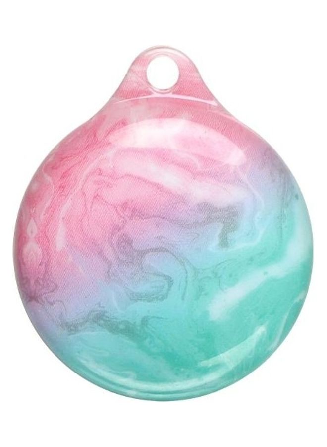 BGM - TPU Marble Pattern Shockproof Protective Cover Case with Keychain Hook Loop For Apple AirTag Multicolour - Image 1