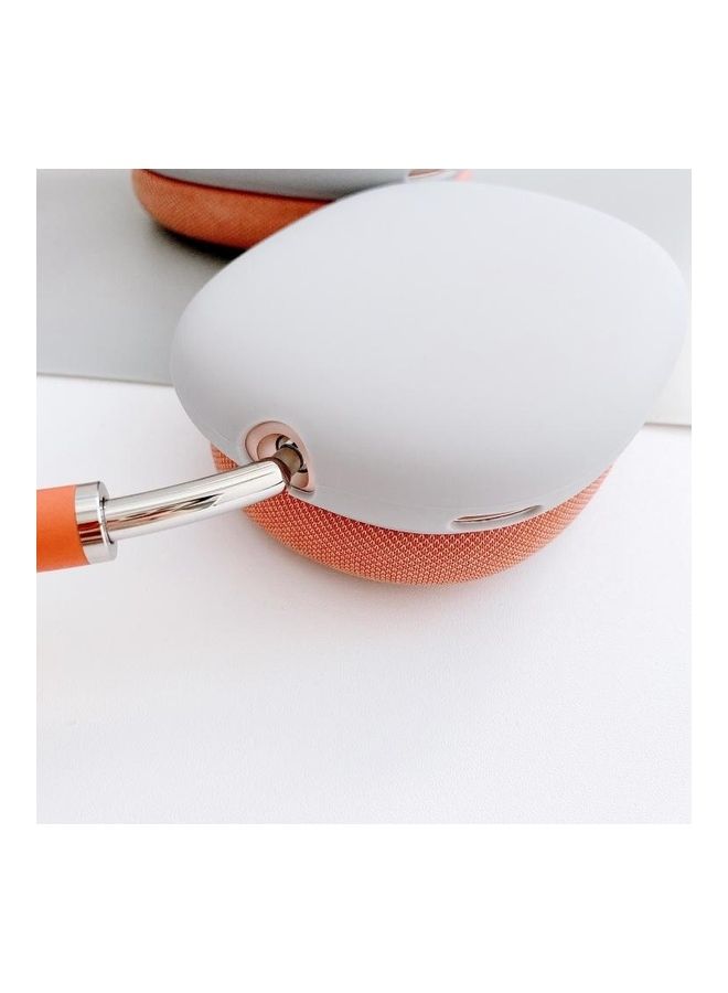 BGM - 3-in-1 Headset Silicone Protective Case for AirPods Max White - Image 1