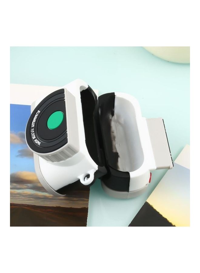 BGM - Polaroid Camera Style Bluetooth Headphone Protective Case For Apple AirPods Pro White - Image 1