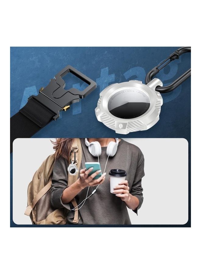 BGM - Shockproof Protective Cover for Apple AirTag White - Image 1