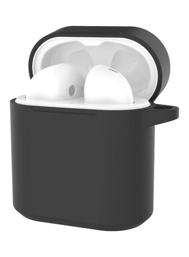 بي جي إم علبة حماية واقية من السيليكون لشحن سماعات هواوي هونر فلاي بودز وفري بادز 2 أسود - Image 1