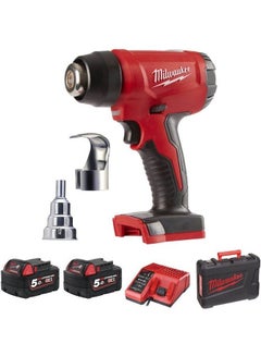 4-Piece M18Bhg-502C 18V Li-Ion Cordless Heat Gun Kit Multicolor 46x375x13.5cm