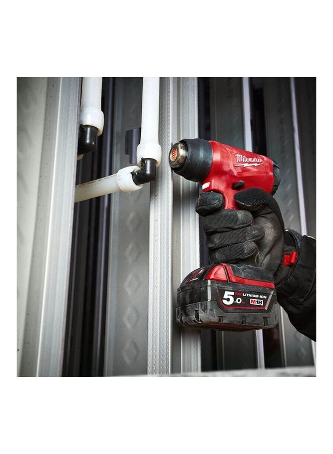 Milwaukee - 4-Piece M18Bhg-502C 18V Li-Ion Cordless Heat Gun Kit Multicolor 46x375x13.5cm - Image 1