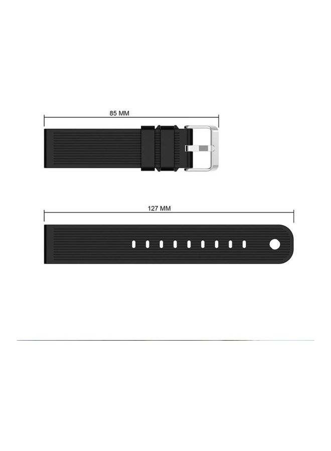 BGM Silicone Watchband Wrist Strap For Garmin Vivoactive 3 Mint Green - Image 2