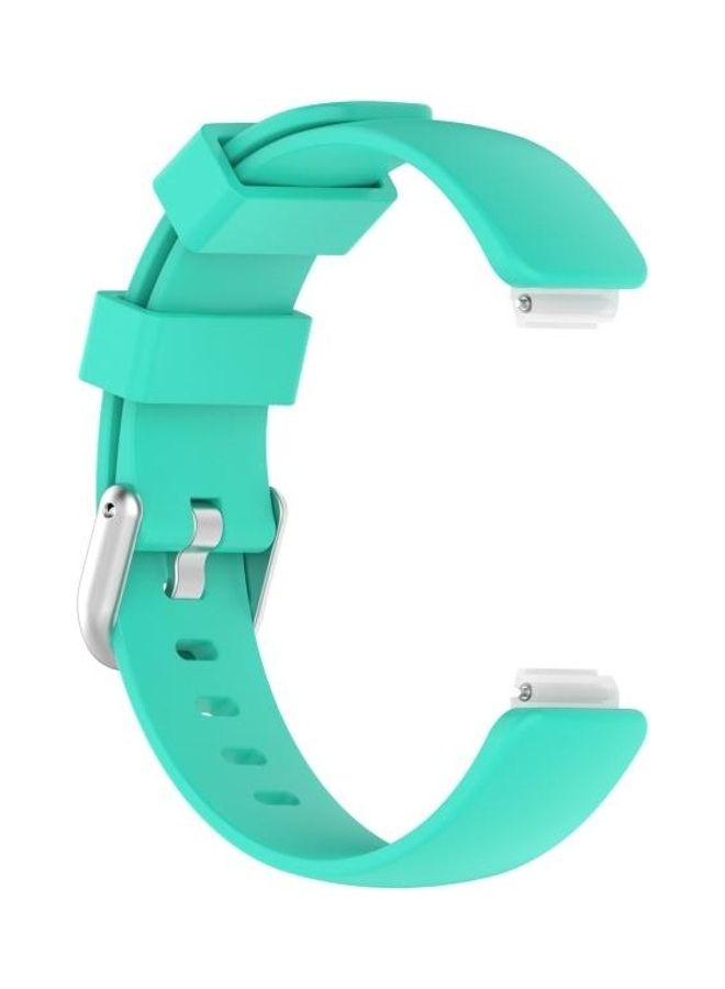 بي جي إم سوار بديل من المطاط الحراري لساعة فيتبيت إنسباير 2 مقاس صغير أخضر نعناعي - Image 3