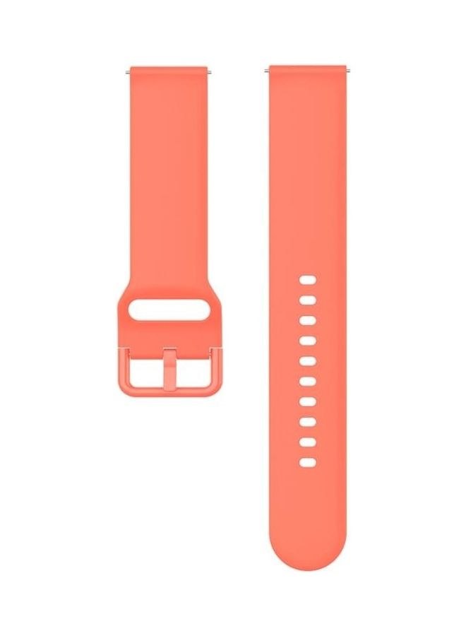 BGM Silicone Wrist Strap Watch Band For Fitbit Versa 2/Versa/Versa Lite/Blaze Orange - Image 2