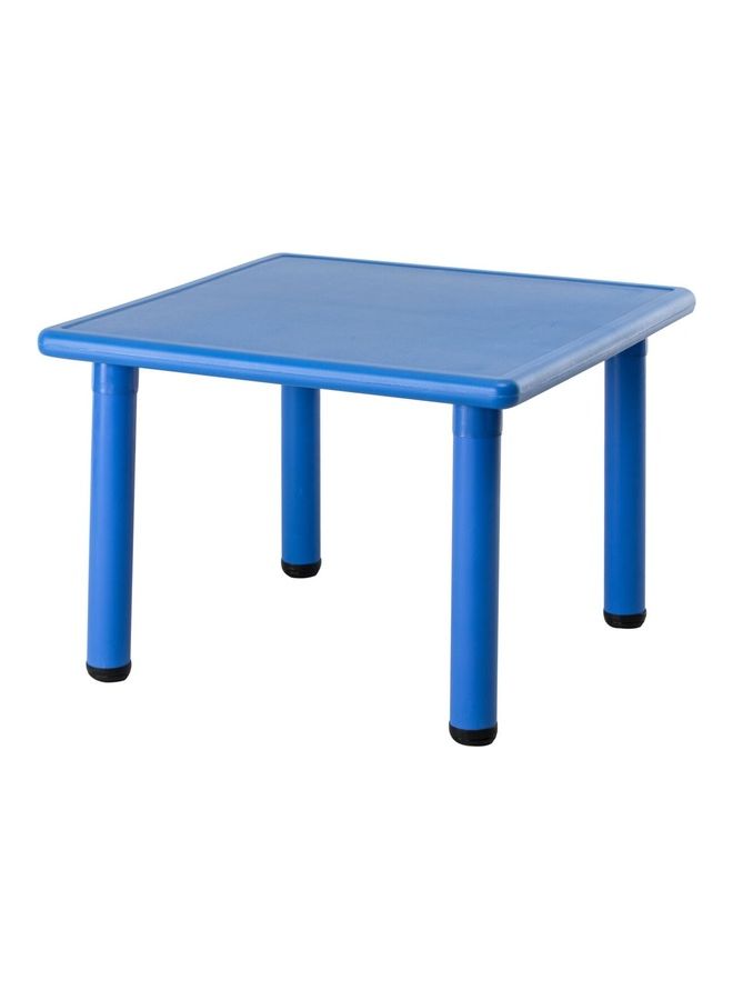 Generic Square Shape Table for Kids Blue 52cm 