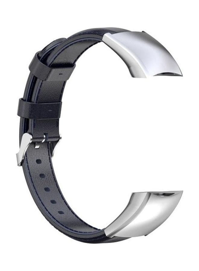 BGM For Huawei Honor 4 & 5 Oil Wax Leather Wristband Blue - Image 1