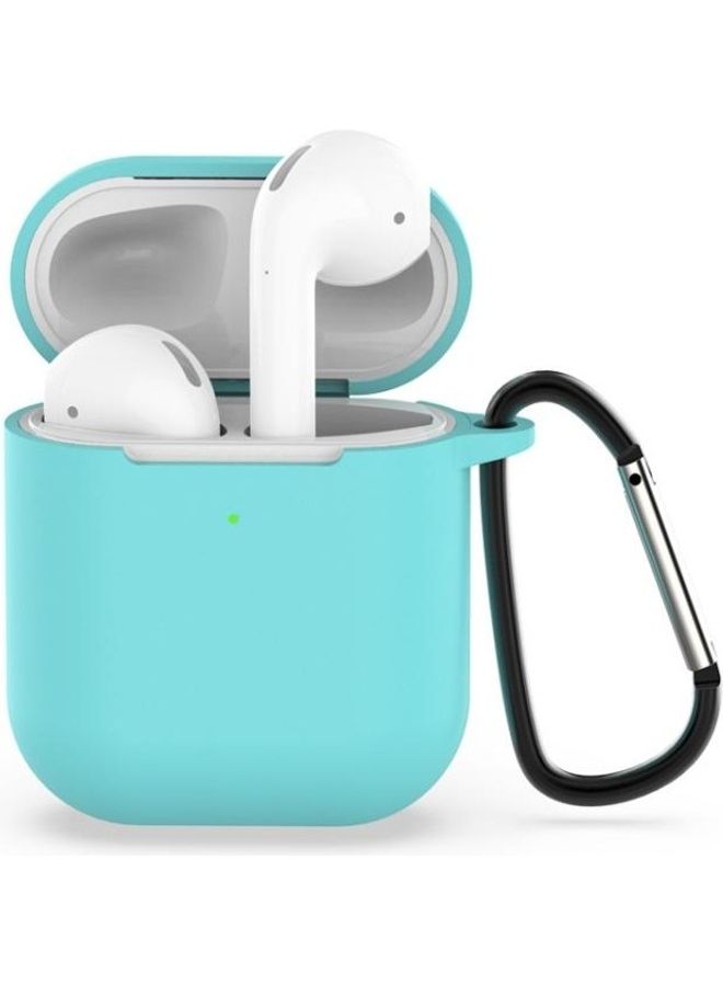 بي جي إم غطاء حماية واقي مضاد للصدمات من السيليكون لسماعات أبل آيربودز 1/2 أخضر - Image 1