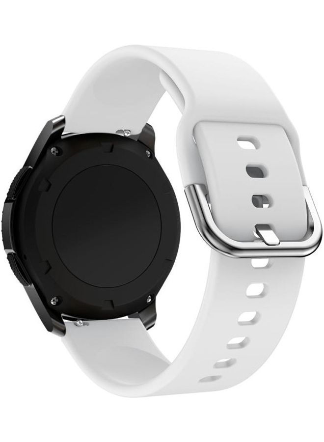 BGM Silicone Watchband For Huawei Watch GT2e/GT/GT2 46MM White - Image 1