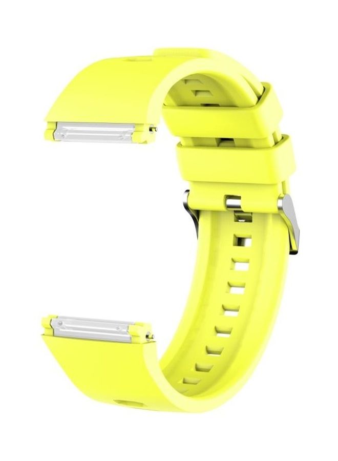 بي جي إم سوار بديل من السيليكون لساعة هواوي GT 2E أصفر - Image 3