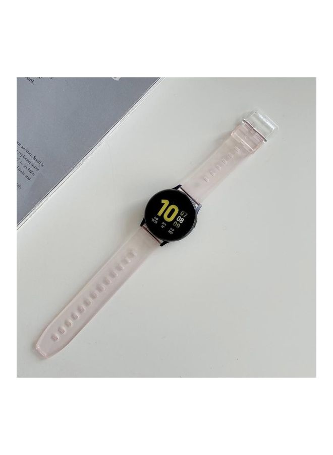 BGM TPU Replacement Strap Watchband For Samsung Galaxy Watch 3 41mm Pink - Image 2