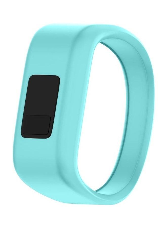BGM Silicone Sport Wrist Strap For Garmin Vivofit JR- Small Mint Green - Image 1