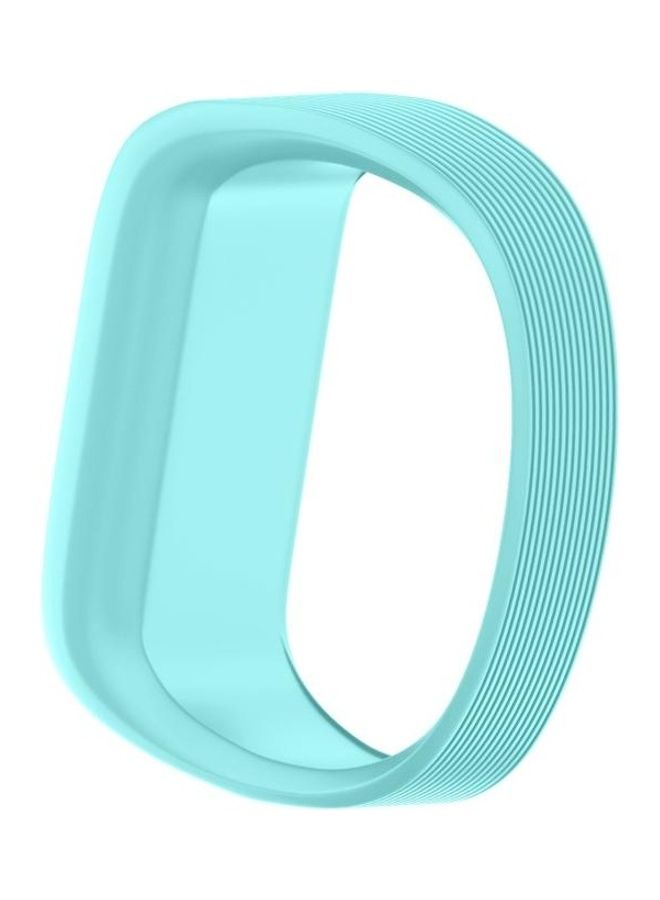 BGM Silicone Sport Wrist Strap For Garmin Vivofit JR- Small Mint Green - Image 2