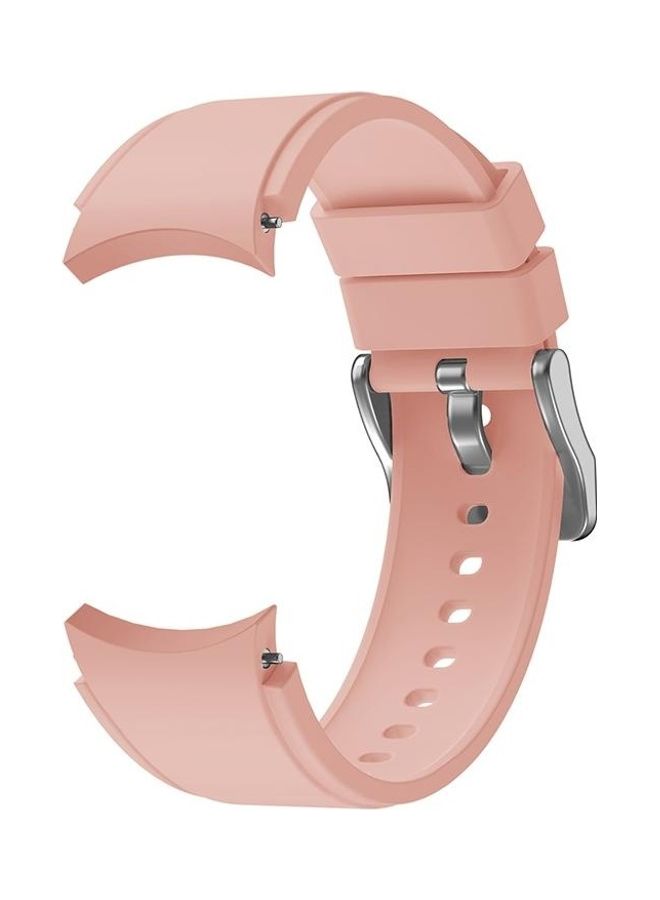 BGM Silicone Replacement Strap Watchband For Samsung Galaxy Watch4 Classic 42mm Pink - Image 2