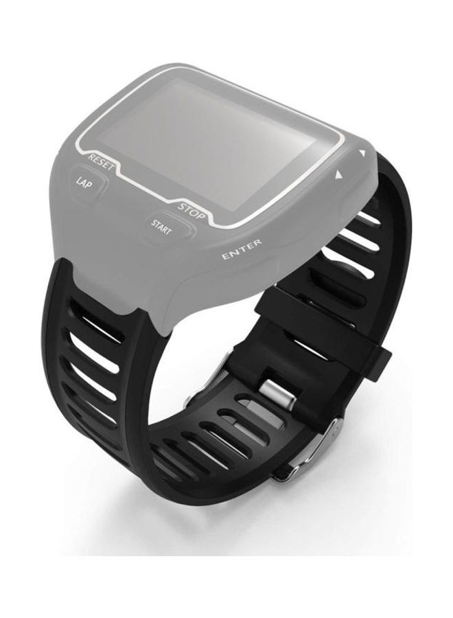 BGM Silicone Wrist Strap For Garmin Forerunner 910XT Mint Green - Image 4