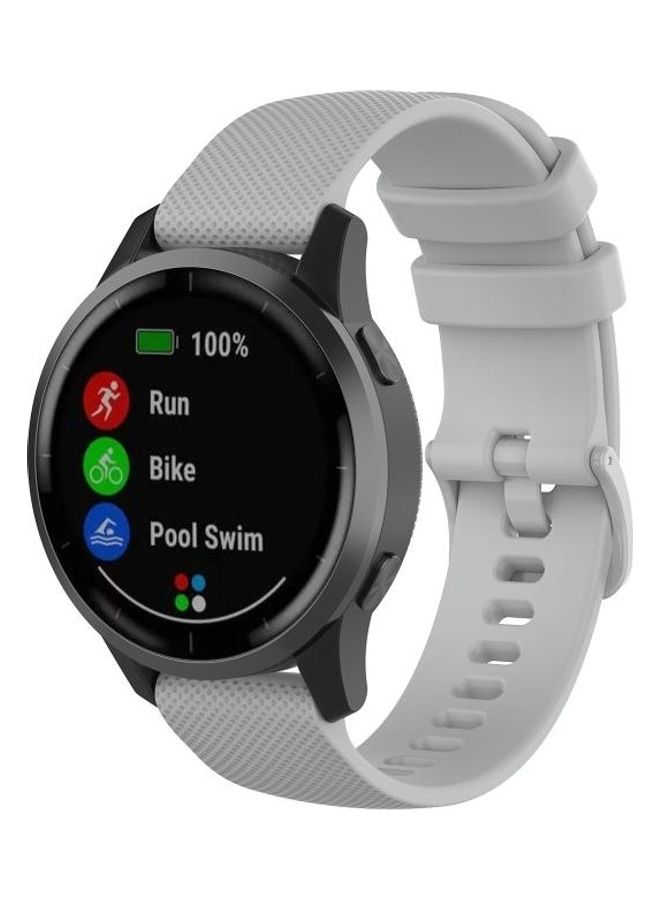 BGM Silicone strap 22mm For Huawei Watch GT2e GT2 46mm Grey - Image 1