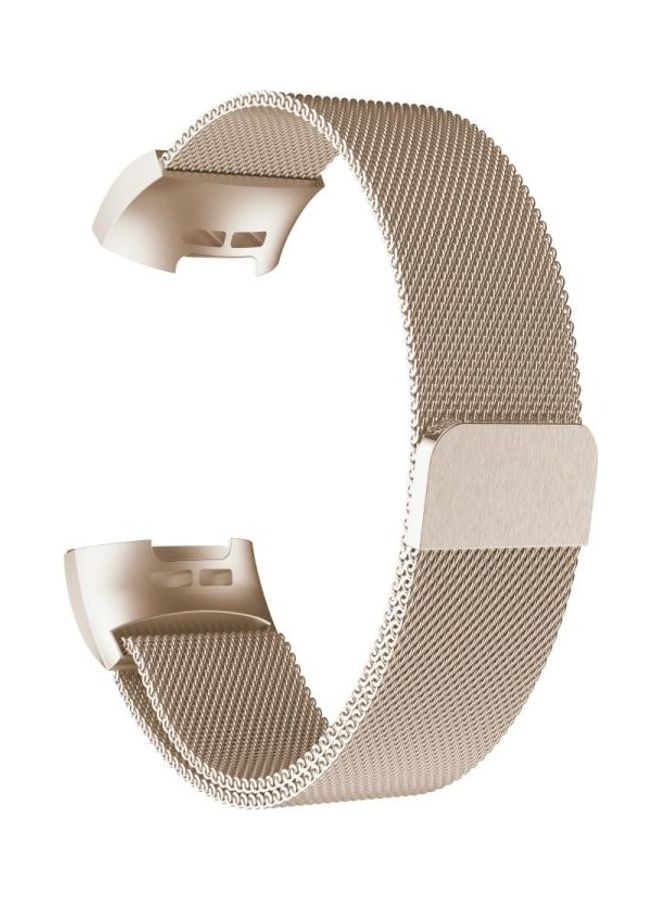 BGM Replacement Band For Fitbit Charger 3 Champagne Gold - Image 3
