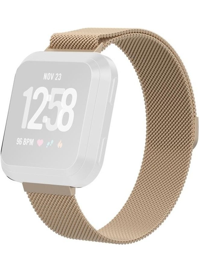 BGM Replacement Strap For Fitbit Versa 2/Versa/Versa Lite Champagne Gold - Image 1