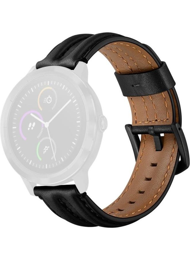 BGM Replacement Band For Garmin Vivoactive3/Vivomove HR Black - Image 1