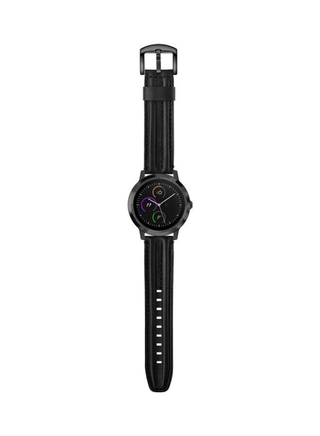 BGM Replacement Band For Garmin Vivoactive3/Vivomove HR Black - Image 4