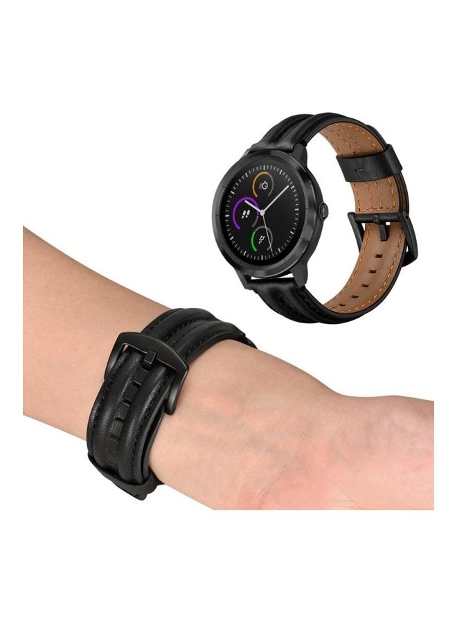 BGM Replacement Band For Garmin Vivoactive3/Vivomove HR Black - Image 5