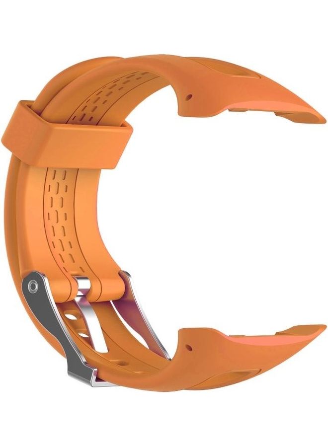 BGM Silicone Sport Wrist Strap For Garmin Forerunner 10/15 Orange - Image 3