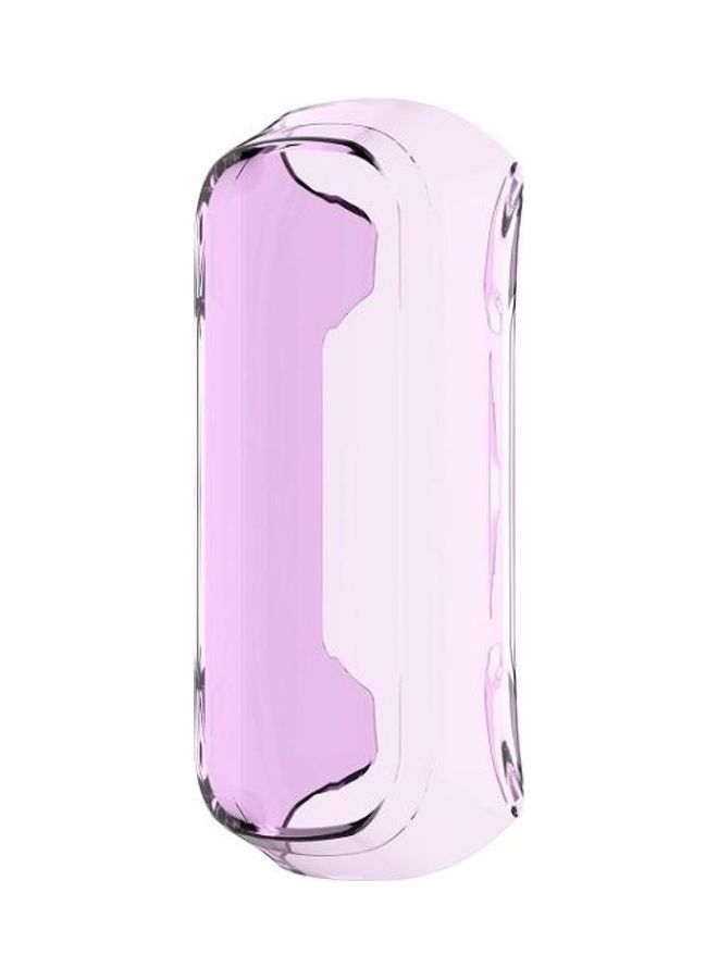 BGM TPU Protective Case For Samsung Galaxy Fit e Transparent Purple  - Image 1