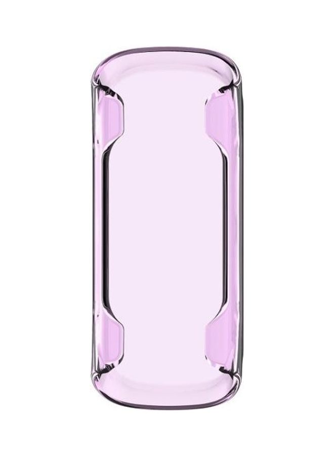 BGM TPU Protective Case For Samsung Galaxy Fit e Transparent Purple  - Image 2