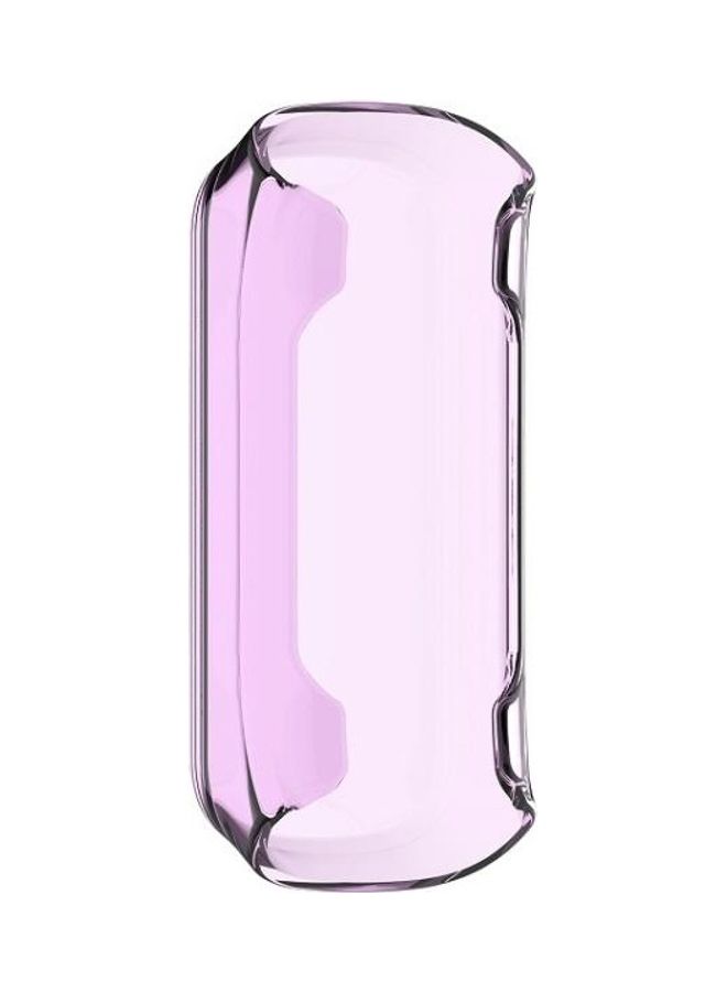BGM TPU Protective Case For Samsung Galaxy Fit e Transparent Purple  - Image 3