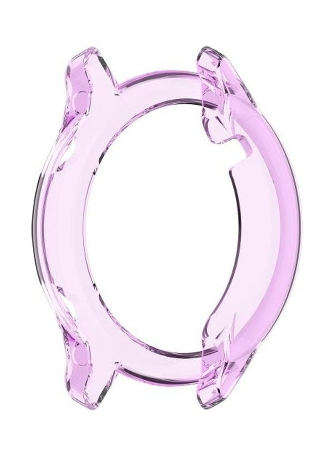 بي جي إم 1. شفافة ولا تؤثر على الساعة. 2. سهولة الوصول إلى جميع المنافذ والأزرار. 3. الوزن الخفيف لا يزيد من وزن الساعة. 4. احم ساعتك من الخدش. 5. سهلة التركيب، لا حاجة إلى إزالة السوار. 6. ملاحظة: الغطاء الواقي فقط، لا يشمل الساعة. أرجواني شفاف - Image 4