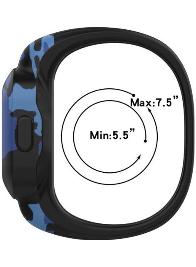 BGM Replacement Strap For Garmin Vivofit JR3 Camouflage Blue - Image 5