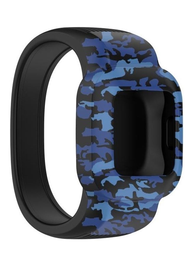 BGM Replacement Band For Garmin Vivofit JR3 Camouflage Blue - Image 1