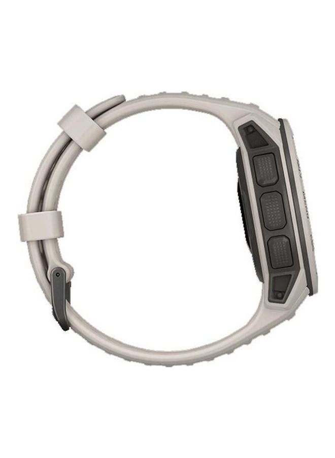 BGM Silicone Replacement Band For Garmin Instinct 22mm Grey - Image 4