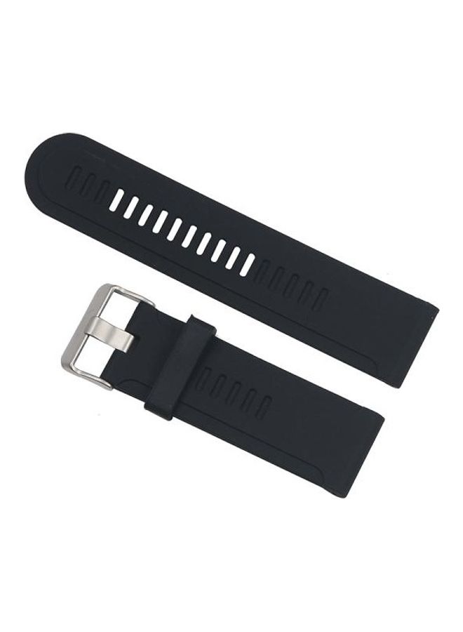 BGM Silicone Replacement Wrist Strap Watchband For Garmin Fenix3 HR Rose Red - Image 2