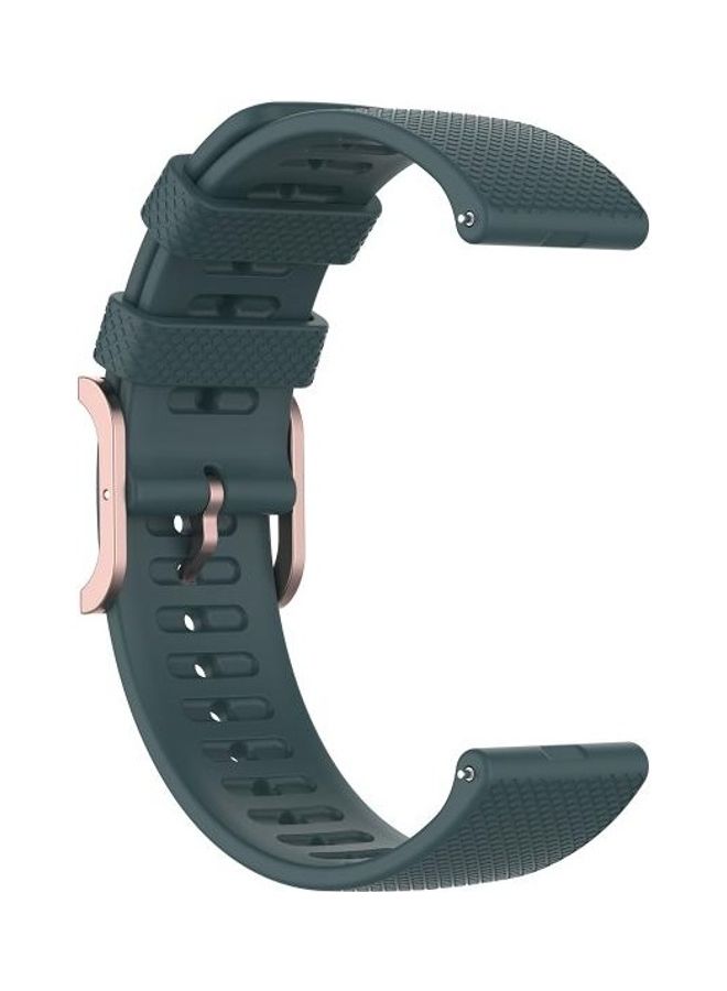 BGM Dot Texture Wrist Strap For Samsung Galaxy Watch3 45mm / Galaxy Watch 46mm 22mm Green - Image 3